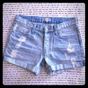 Denim shorts